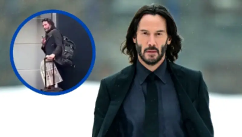 Keanu Reeves sorprende con gesto amable al saludar a turistas frente a su casa
