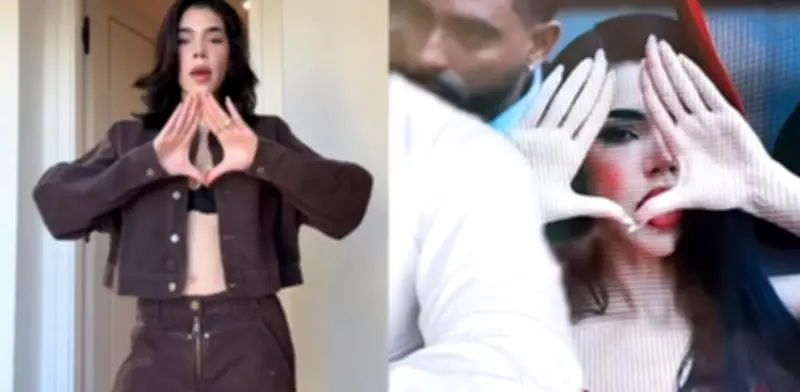 Kenia Os aclara el significado de su seña en 'Belladona' y responde a comparaciones con Lady Gaga