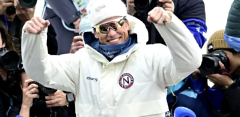 Klaebo se corona en los 50 km y rompe récords históricos en los Olímpicos de Milán-Cortina