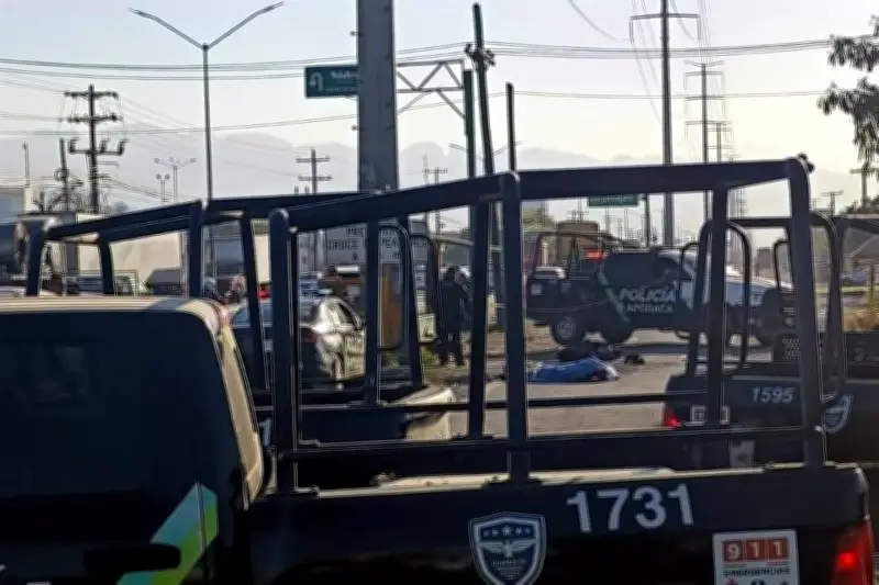 Ladrón muere al intentar escapar de la policía en Nuevo León