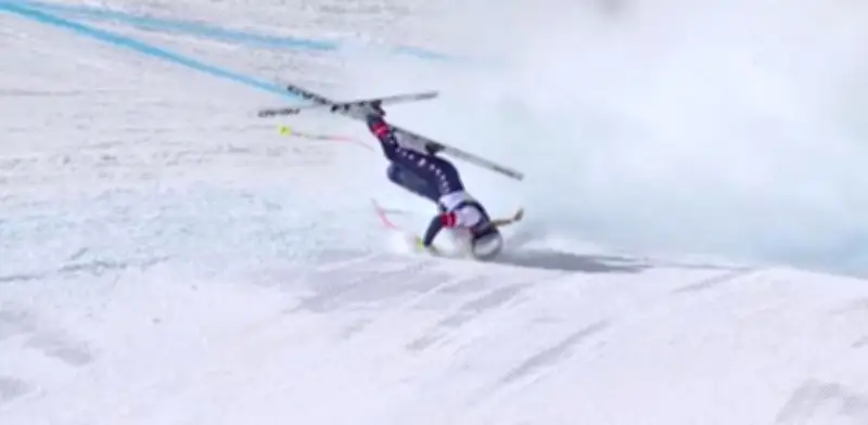 Lindsey Vonn revela que casi le amputan la pierna tras caída olímpica