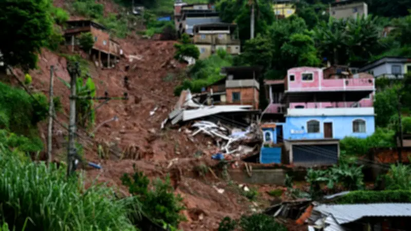 Lluvias torrenciales en Brasil dejan 55 muertos y miles desplazados en Minas Gerais