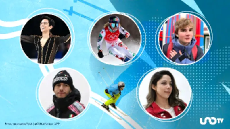 Los cinco mexicanos que brillarán en los Juegos Olímpicos de Invierno Milano Cortina 2026