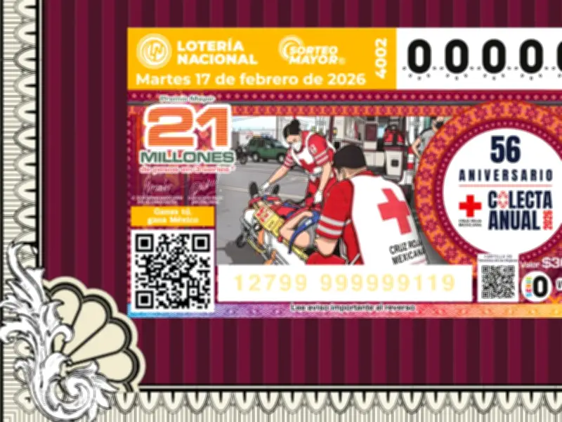 Lotería Nacional revela ganadores del Sorteo Mayor 4002 dedicado a Cruz Roja