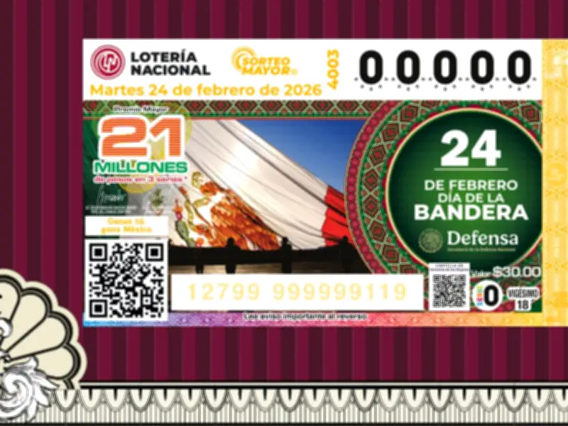 Lotería Nacional revela números ganadores del Sorteo Mayor 4003 con premio de 21 millones