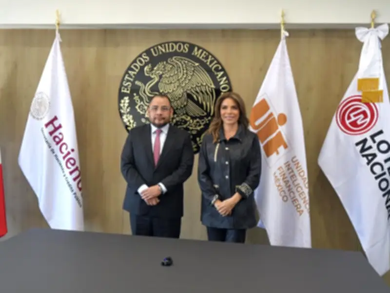 Lotería Nacional y UIF firman convenio contra lavado de dinero en México