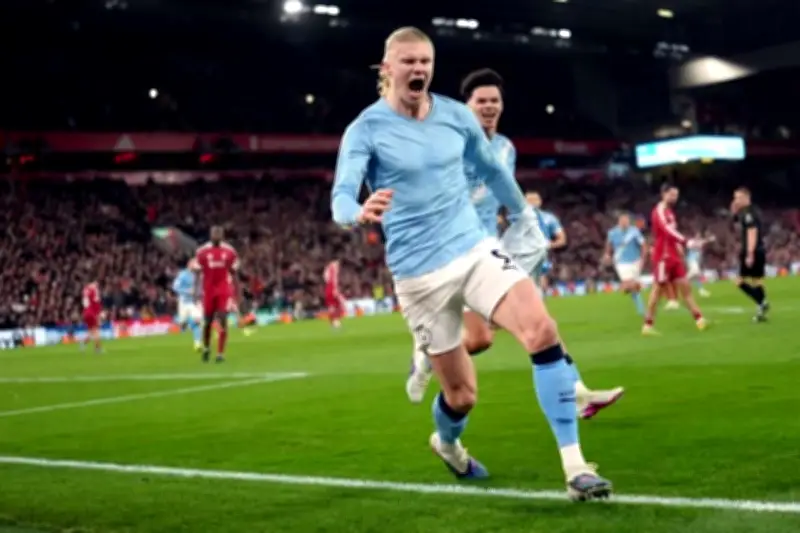 Manchester City logra una remontada histórica en Anfield ante el Liverpool
