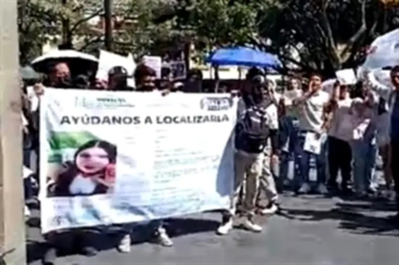 Marchan en Morelos por Kimberly, desaparecida tras salir de clases