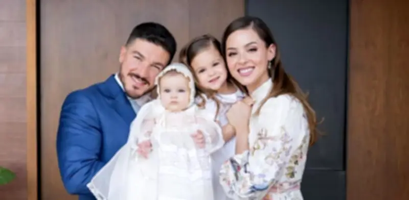 Mariana Rodríguez y Samuel García celebran el bautizo íntimo de su hija Isabel