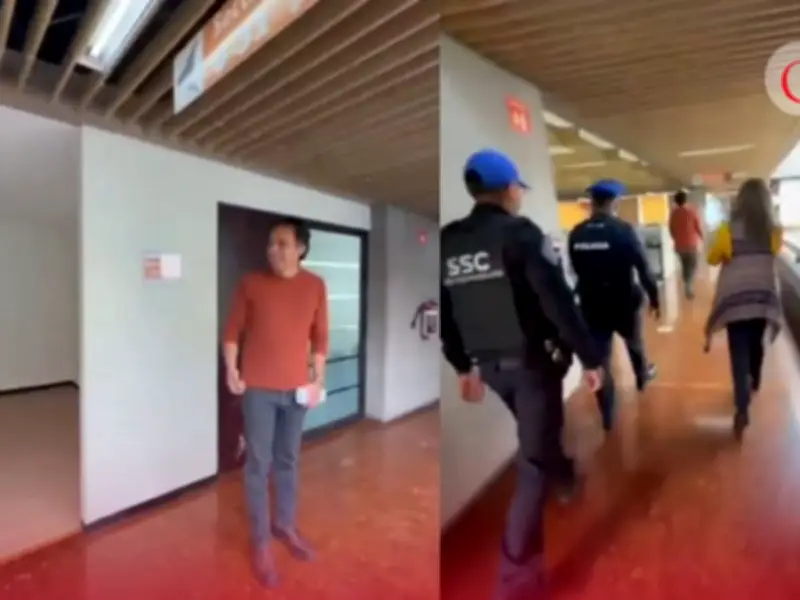 Marx Arriaga es desalojado de la SEP tras destitución; grabó tenso enfrentamiento