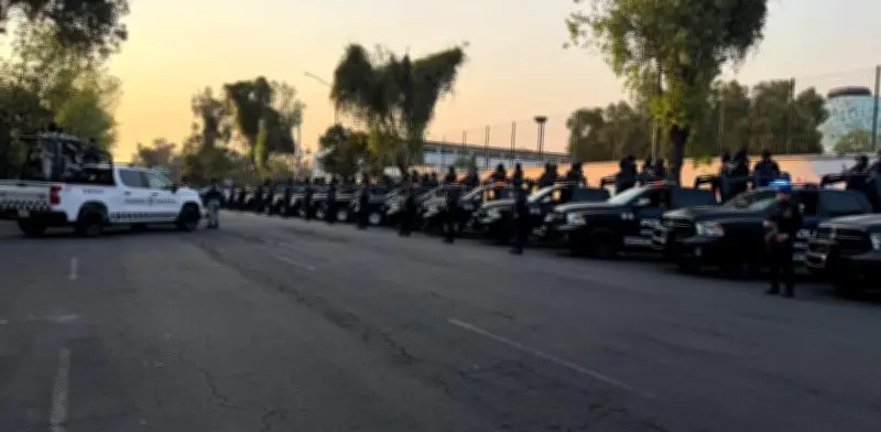Masivo Operativo de Seguridad en Venustiano Carranza con 500 Elementos y Helicópteros