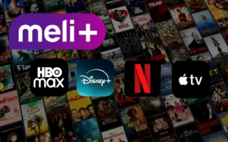 Meli+ de Mercado Libre: El plan que integra Netflix, Disney+, HBO Max y Apple TV+