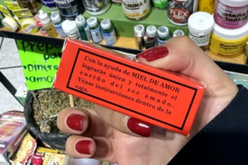 Mercado de amarres para el amor: la búsqueda de soluciones mágicas en México