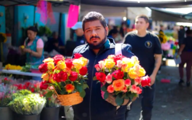 Mercado de las Flores en Guadalajara: epicentro de ventas por San Valentín