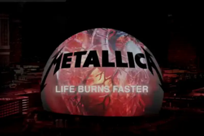 Metallica Anuncia Residencia Histórica en The Sphere de Las Vegas