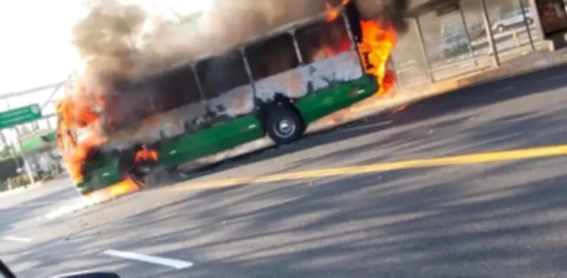 Michoacán: 21 bloqueos carreteros y vehículos incendiados en respuesta a operativo militar