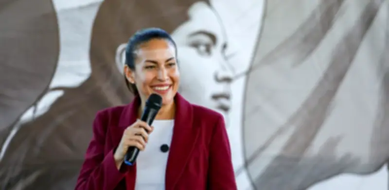 Milena Quiroga presenta en CDMX plan integral para revertir 30 años de escasez hídrica en La Paz