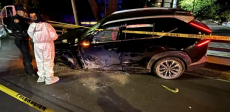 Misteriosa muerte de conductor en Circuito Interior de CDMX: investigan infarto o ataque
