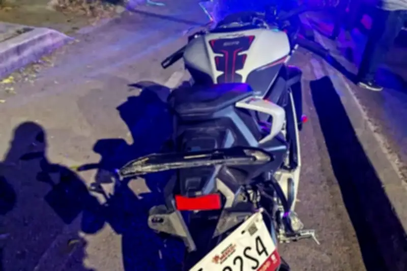 Motociclista pierde la vida tras violento choque en vialidades de Tláhuac