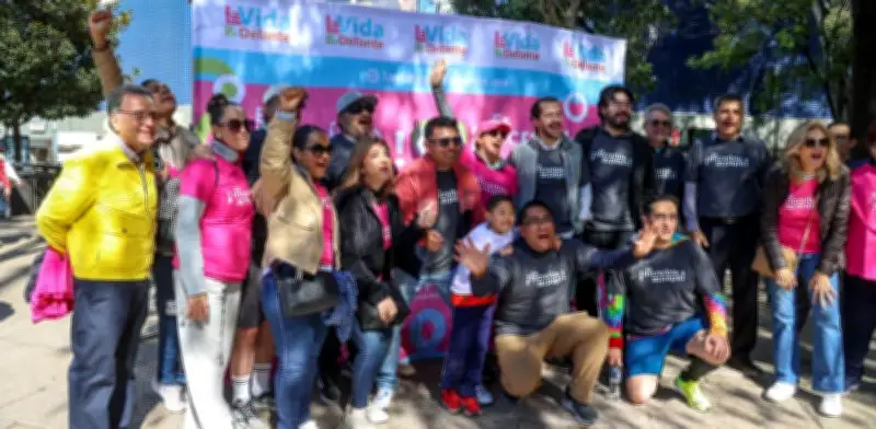 Movimiento La Vida Por Delante celebra la maternidad y paternidad en Reforma