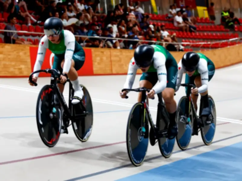 México brilla con oro en velocidad por equipos femenil en Panamericano de Ciclismo 2026