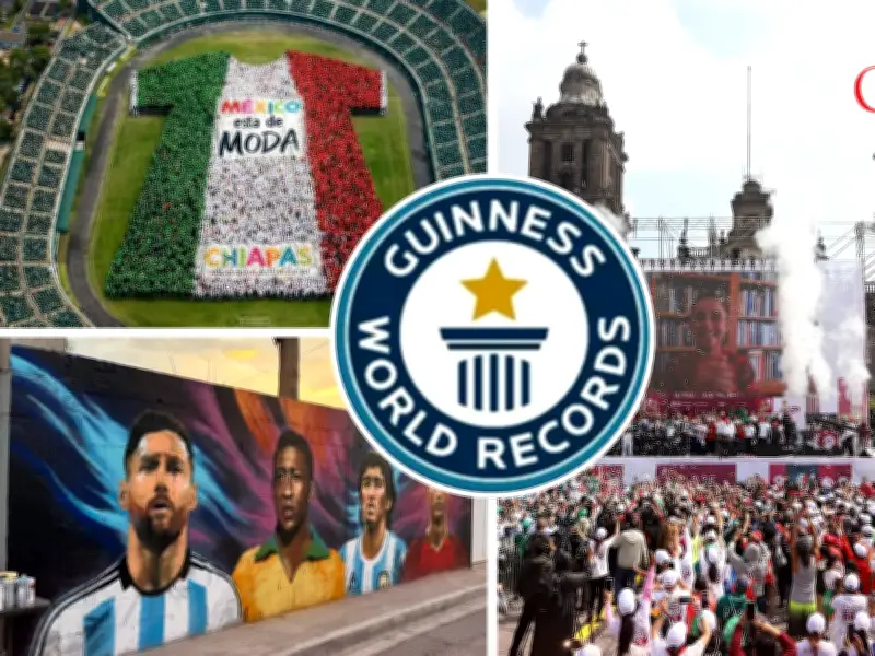 México Busca Romper Tres Récords Guinness Rumbo al Mundial 2026
