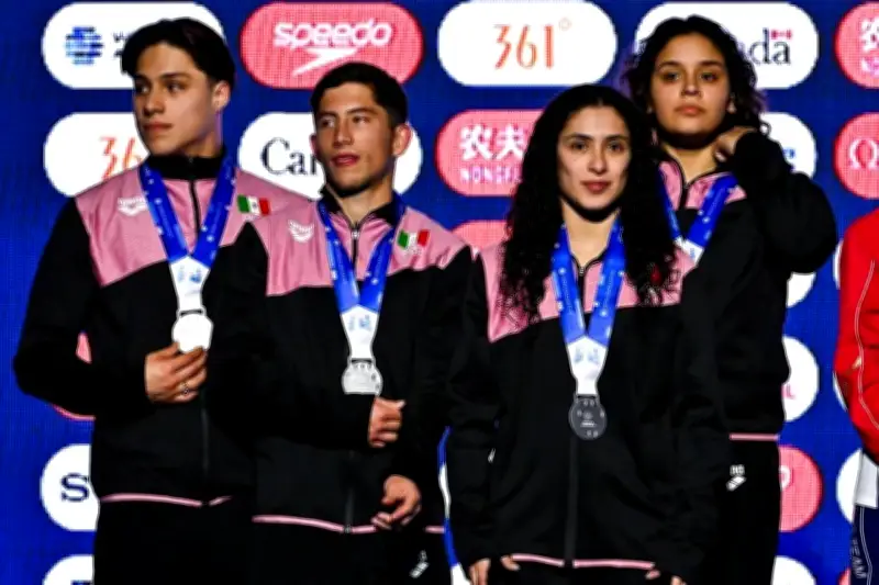 México conquista plata en la Copa del Mundo de Clavados en Berlín