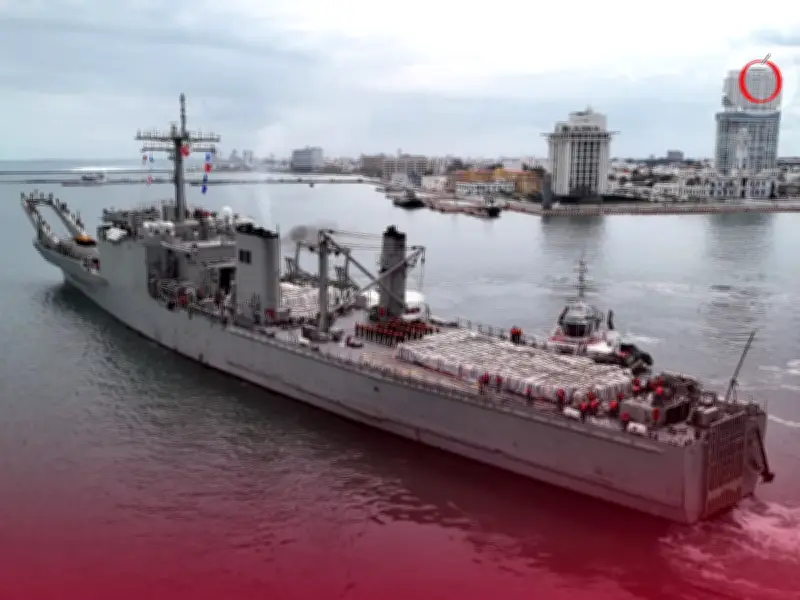 México envía segundo cargamento humanitario a Cuba desde Veracruz con 1,200 toneladas