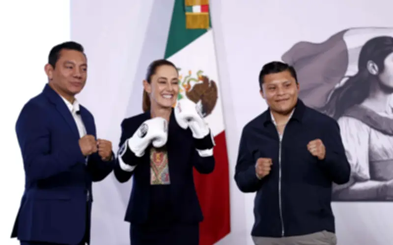 México lanza 'Boxeando por la paz' para combatir violencia juvenil con disciplina deportiva