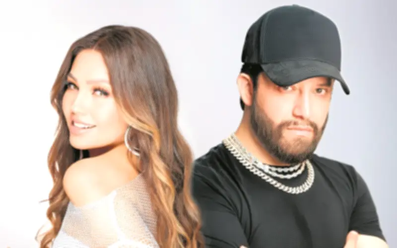 Máximo Grado y Thalía unen talentos en 'Miro tu cara en la luna'