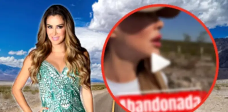 Ninel Conde sufre percance vial en carretera a San Luis Potosí; pide ayuda en redes