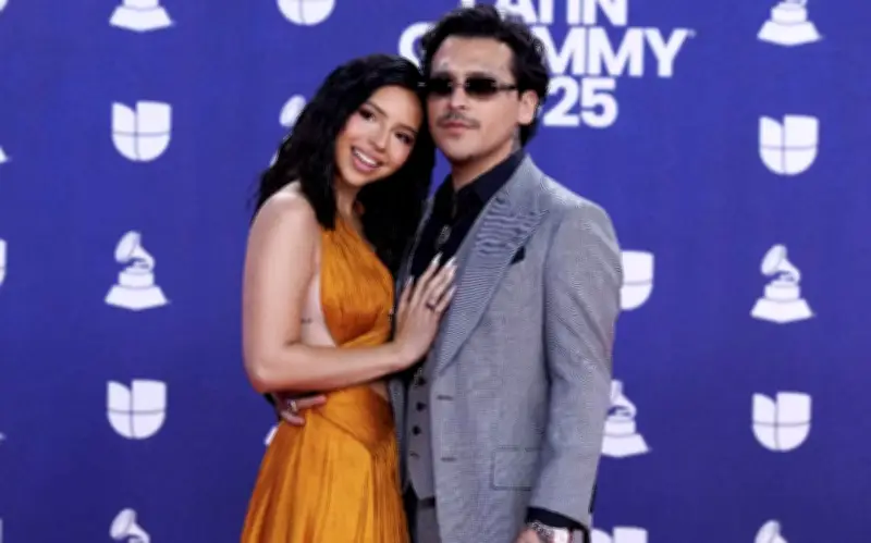 Nodal y Ángela muestran felicidad matrimonial entre rumores de distanciamiento familiar