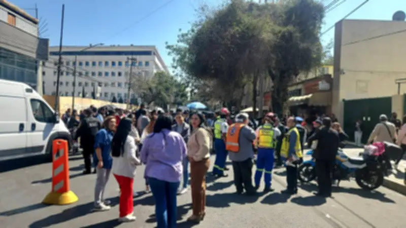 Nueva amenaza de bomba en Ciudad Judicial de CDMX provoca evacuación masiva