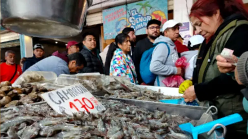 Nueva Viga espera 30 mil consumidores diarios en Cuaresma pese a brote de sarampión en CDMX
