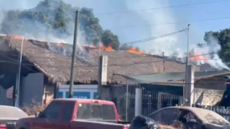 Nuevo ataque con dron en Escuinapa, Sinaloa, deja dos heridos en gimnasio policial