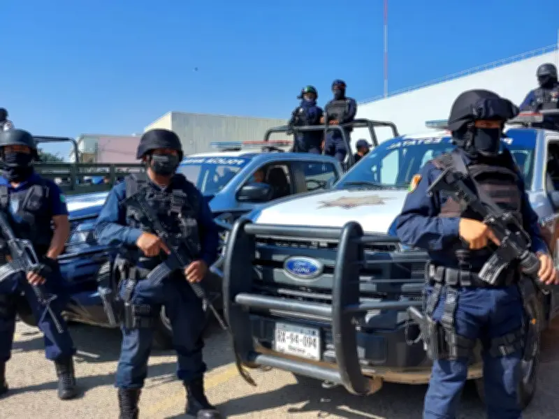 Oaxaca despliega mil elementos y filtros de seguridad tras bloqueos criminales
