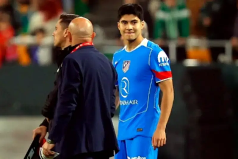 Obed Vargas se adapta al Atlético de Madrid en un proceso gradual y constante