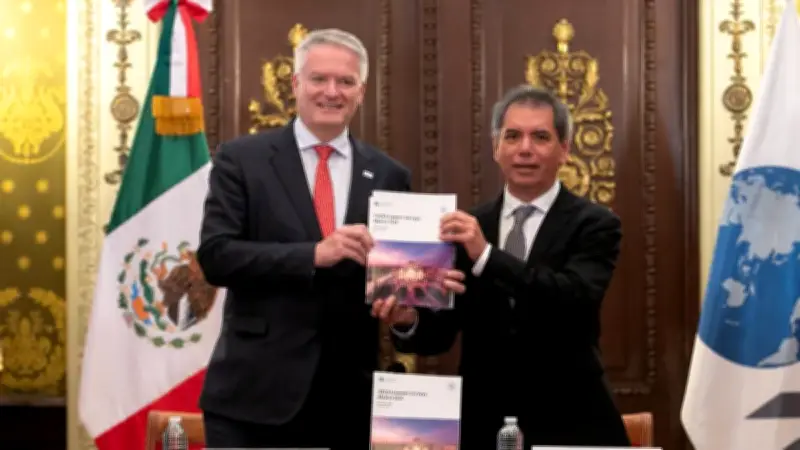 OCDE destaca resiliencia de la economía mexicana ante tensiones comerciales globales