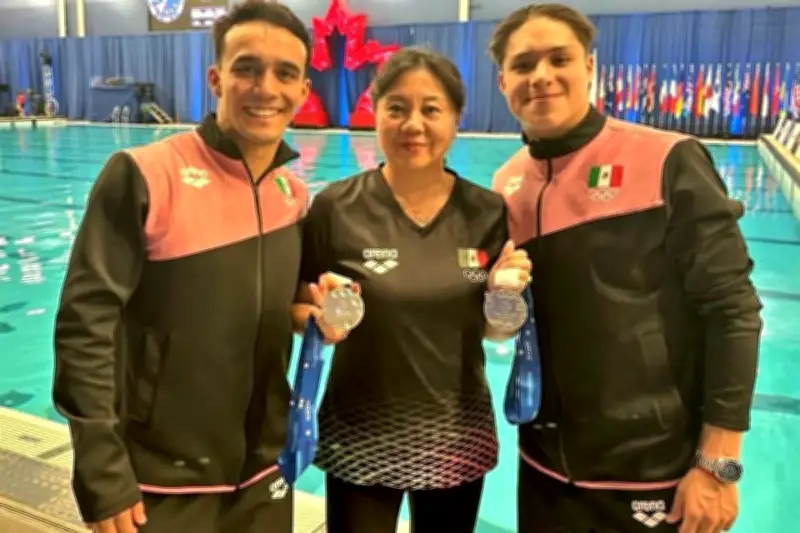 Olvera y Celaya conquistan plata para México en la Copa del Mundo de Gimnasia