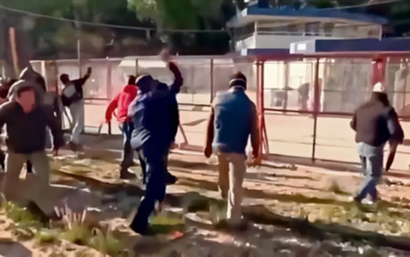 Operativo en cementera Cruz Azul deja heridos y detenidos en Hidalgo