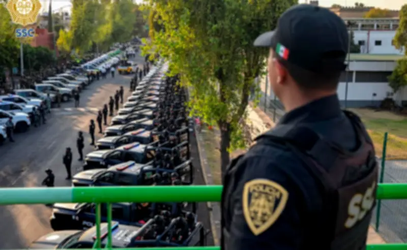 Operativo masivo en Venustiano Carranza: 520 elementos desplegados en colonias capitalinas