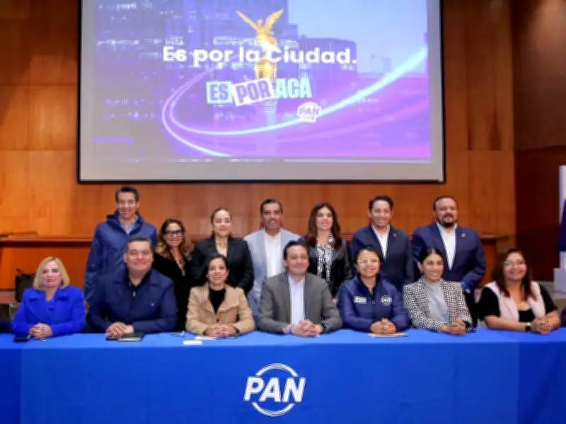PAN presenta agenda legislativa de 53 propuestas para enfrentar crisis en Ciudad de México