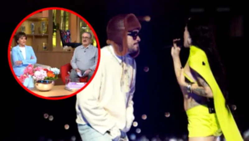 Pati Chapoy desata polémica al minimizar relación de Cazzu y Bad Bunny como 'de fin de semana'