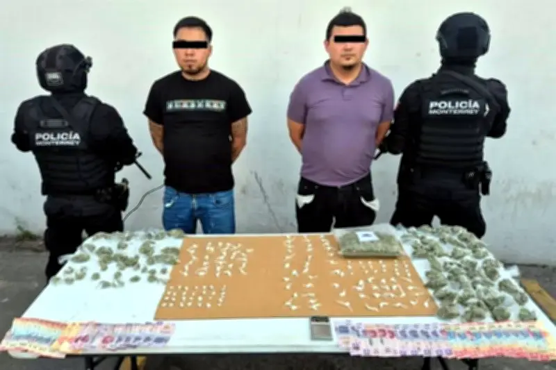 Pelea entre hermanos en la calle termina con hallazgo de drogas en su poder