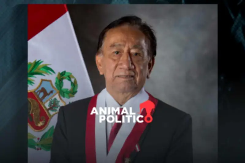 Perú designa a José María Balcázar Zelada como presidente interino del Congreso