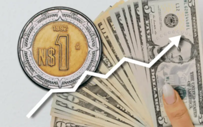 Peso mexicano inicia la semana con fortaleza frente al dólar este lunes