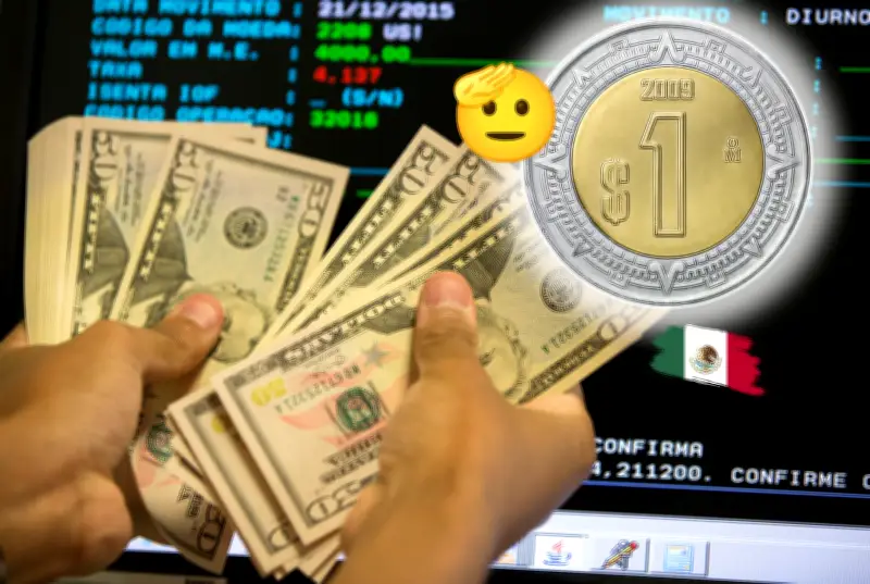 Peso Mexicano Registra Leve Avance Frente al Dólar en Apertura del Mercado Cambiario