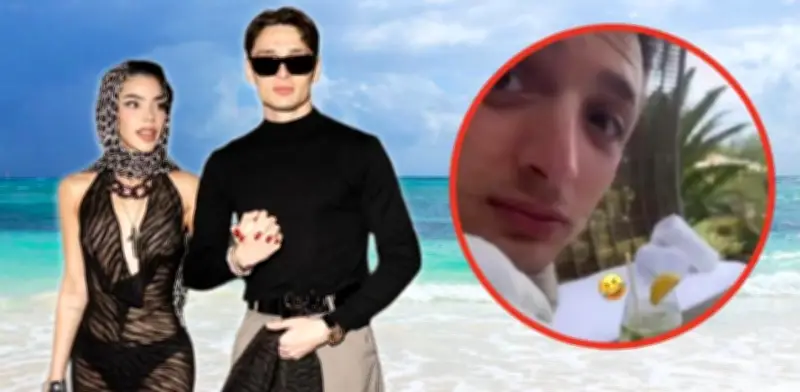 Peso Pluma celebra gol en plena cita con Kenia Os: el video viral que conquistó redes