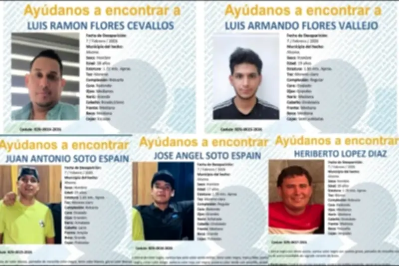 Plagian a Cinco Personas en Ahome, Sinaloa, en un Nuevo Caso de Secuestro