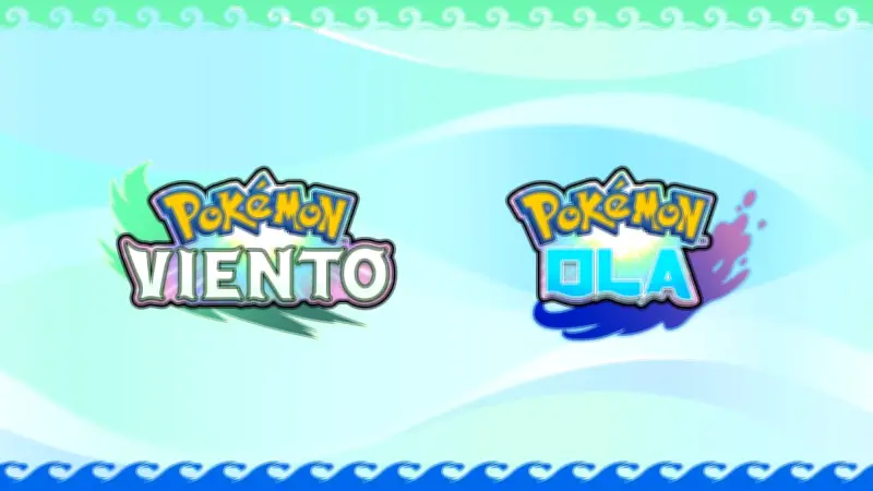 Pokémon Viento y Ola es oficial: la Generación 10 llega exclusiva a Nintendo Switch 2